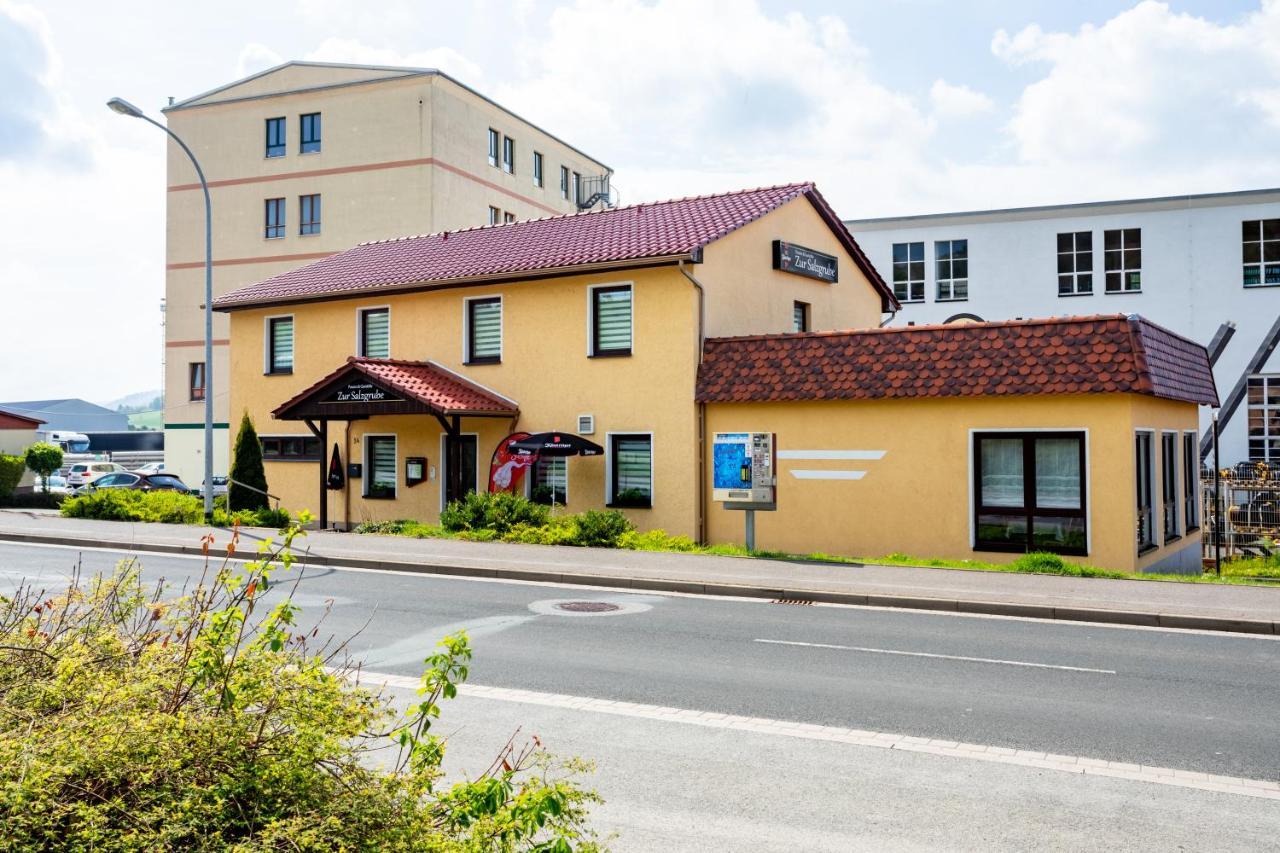 Pension & Gaststaette Zur Salzgrube Sondershausen Kültér fotó